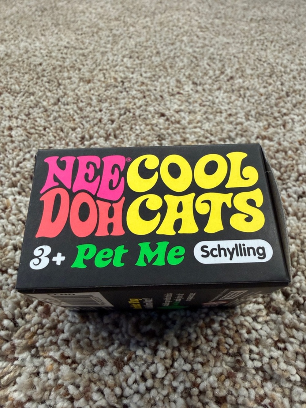 Needoh Cool Cats Squishy Toy - Teal - Picture 4 of 8